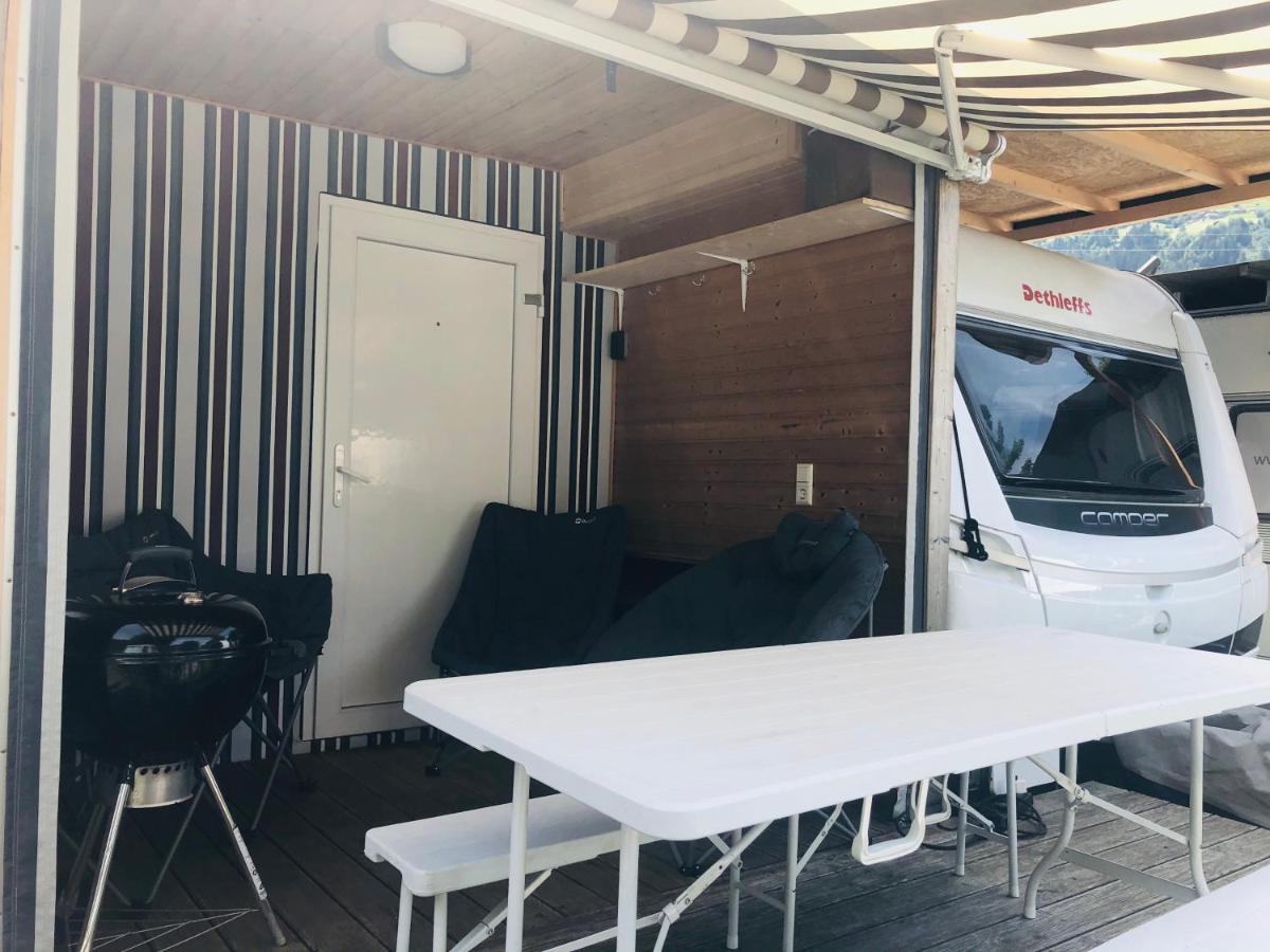 Zillerglueckhuette - 5 Sterne Camping Aufenfeld Aschau Im Zillertal 外观 照片